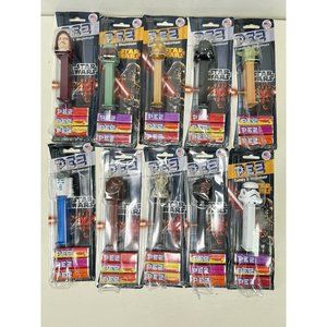 Star Wars Pez Candy & Dispensers 2012 2013 unopened lot of 10 Yoda Chewbacca